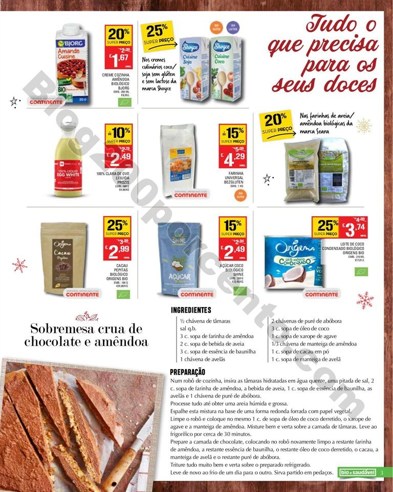 Antevisão Folheto CONTINENTE Bio &amp; Saudável - 26