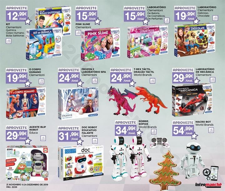 Antevisão Folheto INTERMARCHÉ Brinquedos Natal P