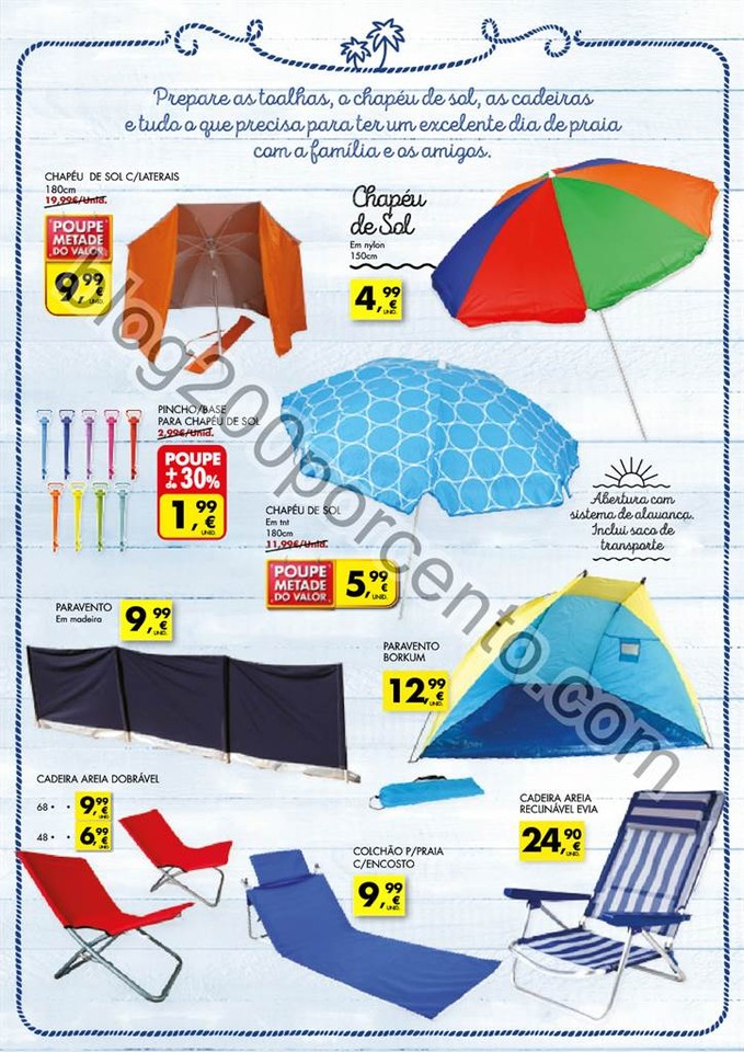 Antevisão Folheto PINGO DOCE Bazar - verão promo