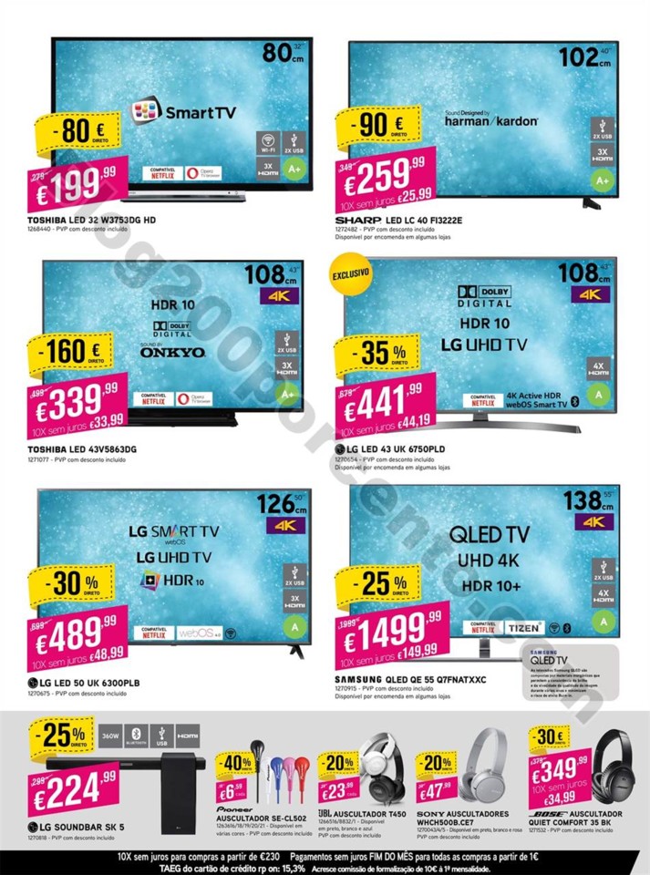 Antevisão Folheto RADIO POPULAR Promoções de 2 