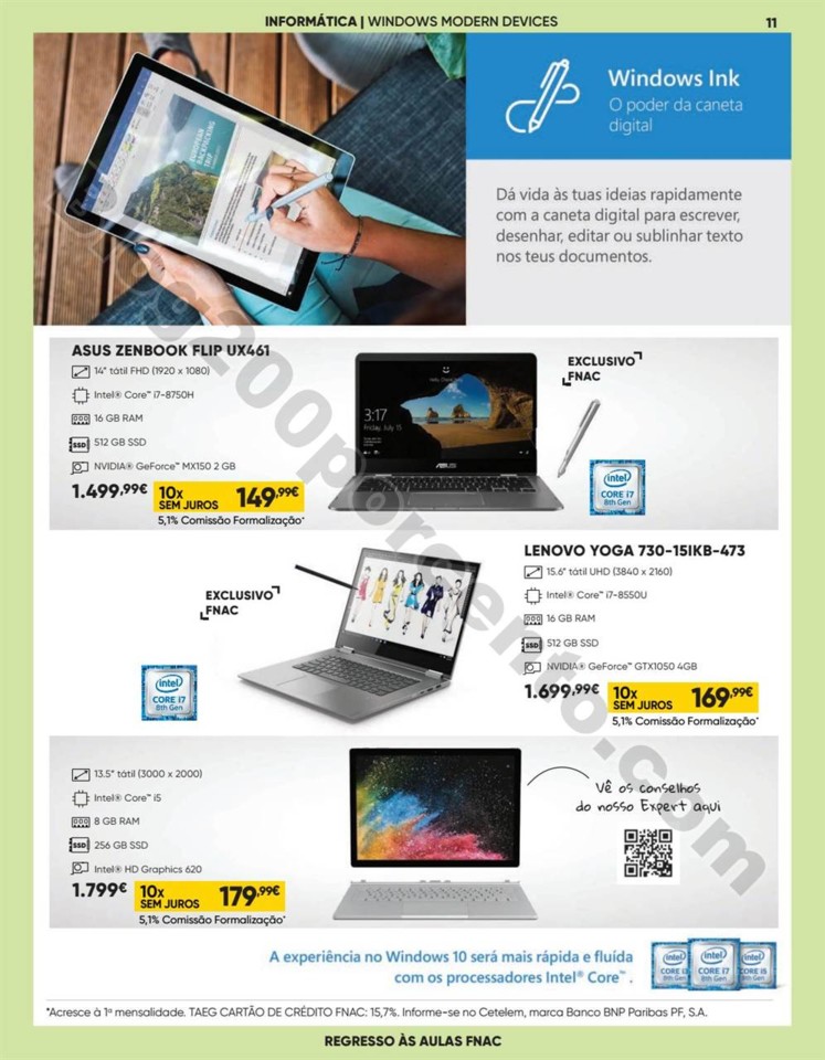 Antevisão Folheto FNAC Regresso às aulas promoç