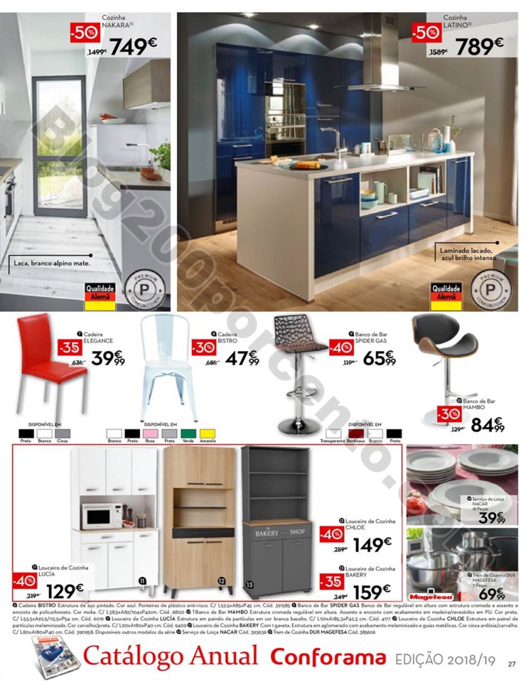 Antevisão Folheto CONFORAMA Promoções de 27 se