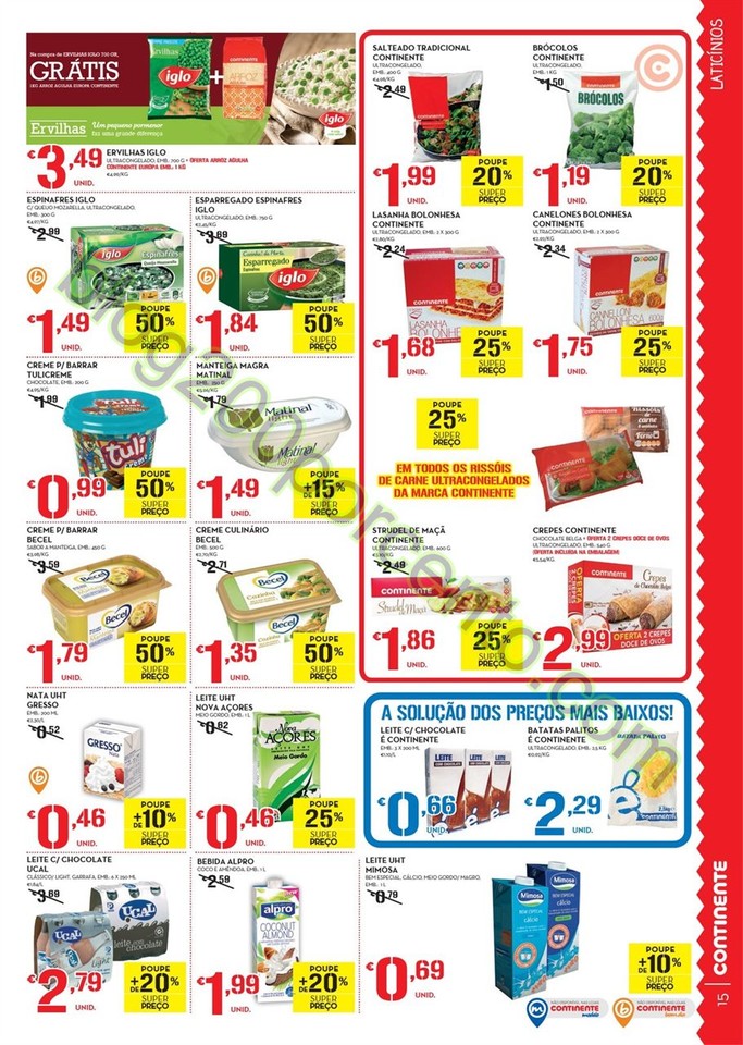 Antevisão Folheto CONTINENTE Promoções de 9 a 1