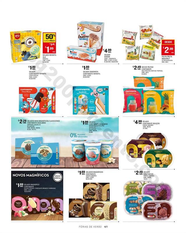 Antevisão Folheto CONTINENTE Verão promoções d