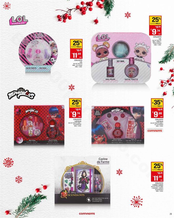Natal em beleza CONTINENTE 29 outubro a 15 novembr