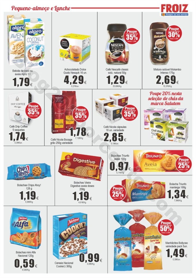 Antevisão Folheto FROIZ Promoções de 24 abril a