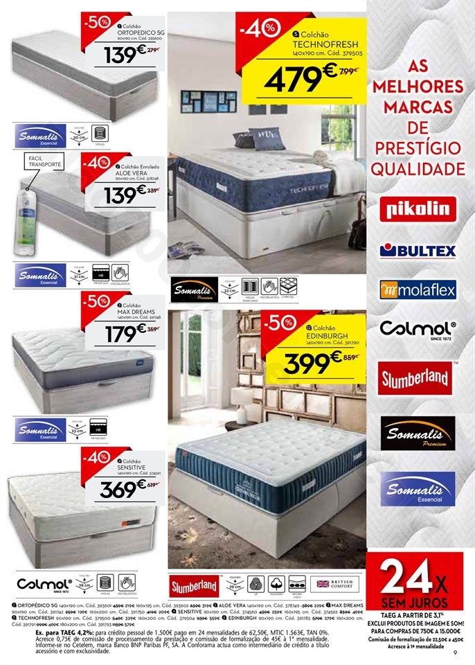 Antevisão Folheto CONFORAMA Promoções de 7 a 28