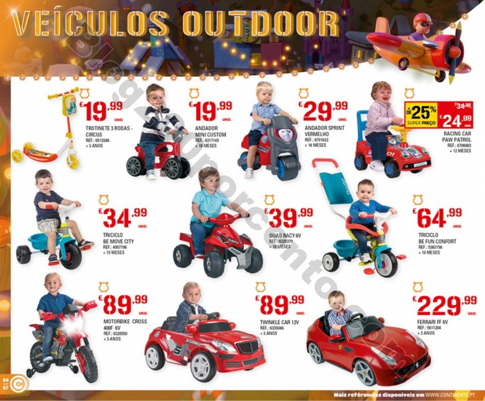 catálogo brinquedos continente 13 novembro a 9 de