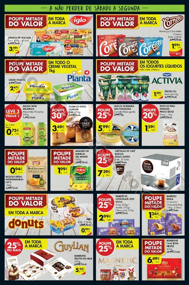 Antevisão Pingo Doce Fim de semana 1 a 3 dezembro