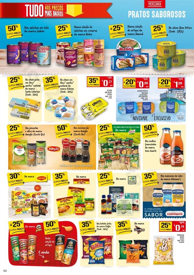 Antevisão Folheto CONTINENTE Promoções de 5 a 1