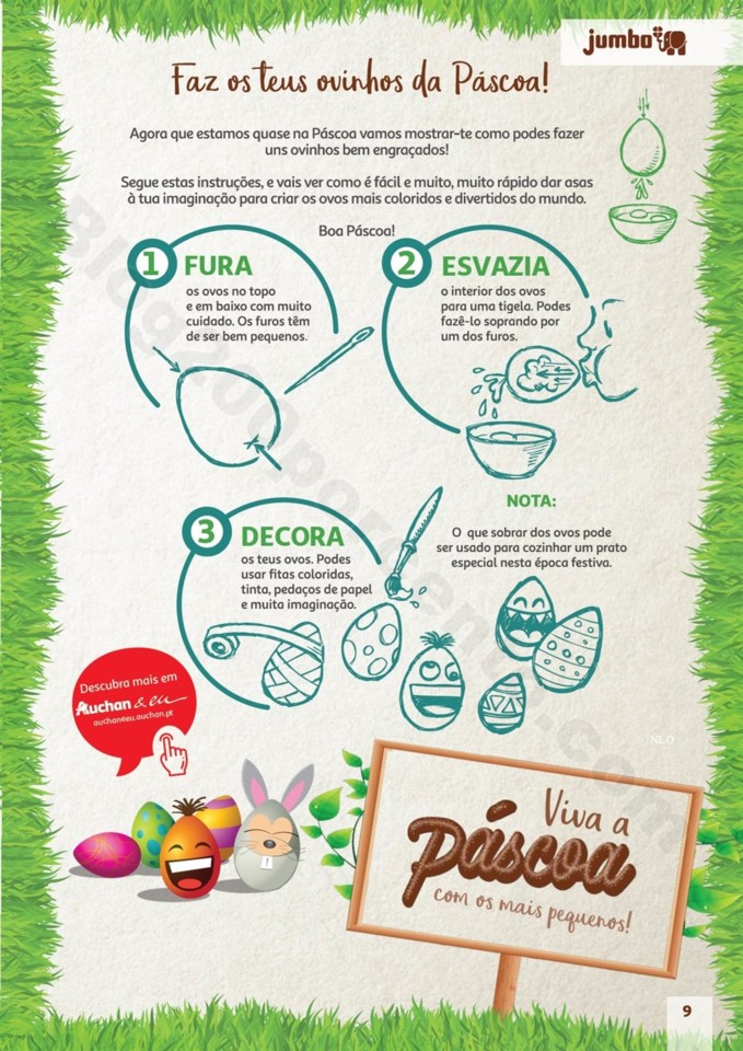 Antevisão Folheto JUMBO Catálogo Páscoa promoç