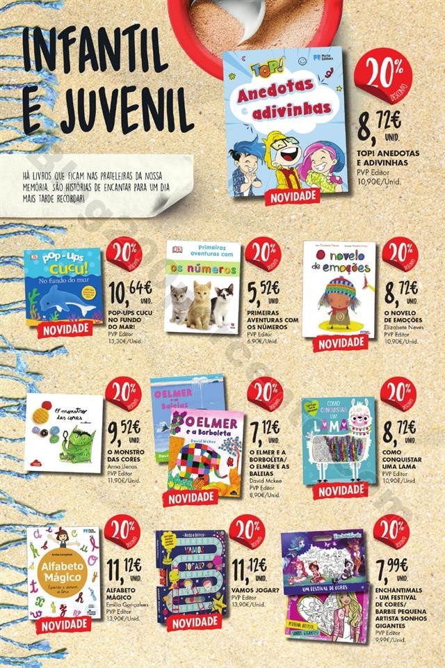 Antevisão Folheto PINGO DOCE Bazar Livros Promoç