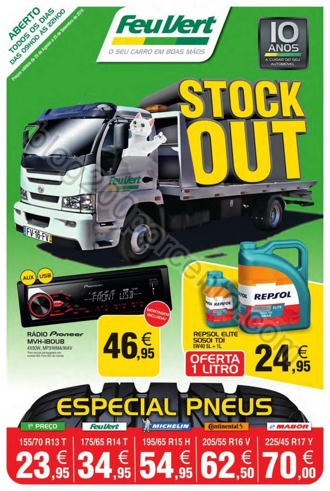 Antevisão Folheto FEU VERT Promoções de 29 agos