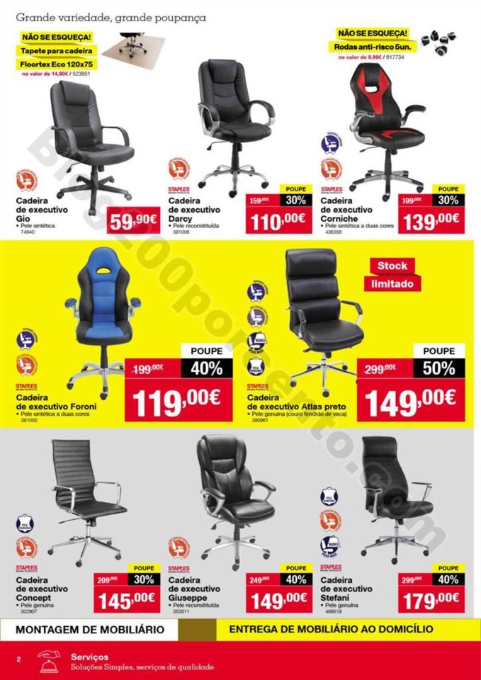 Antevisão Folheto STAPLES Promoções de 26 abril