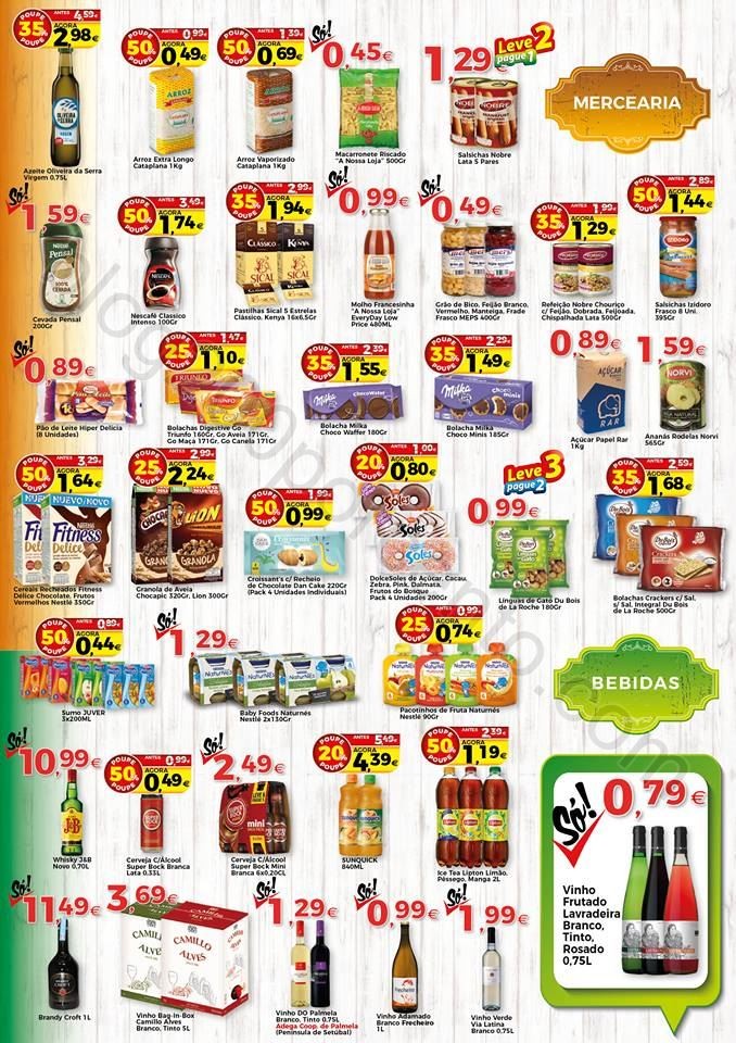 Antevisão Folheto A NOSSA LOJA Promoções de 18 