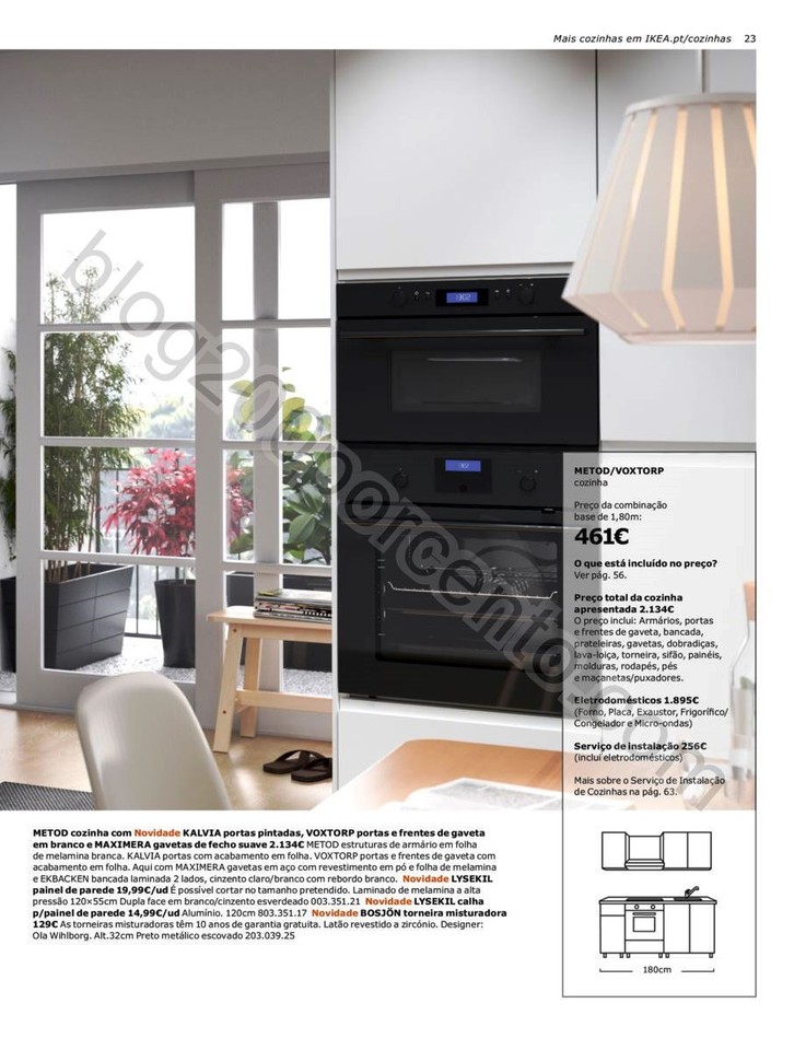 Antevisão Folheto IKEA Cozinhas promoções até 