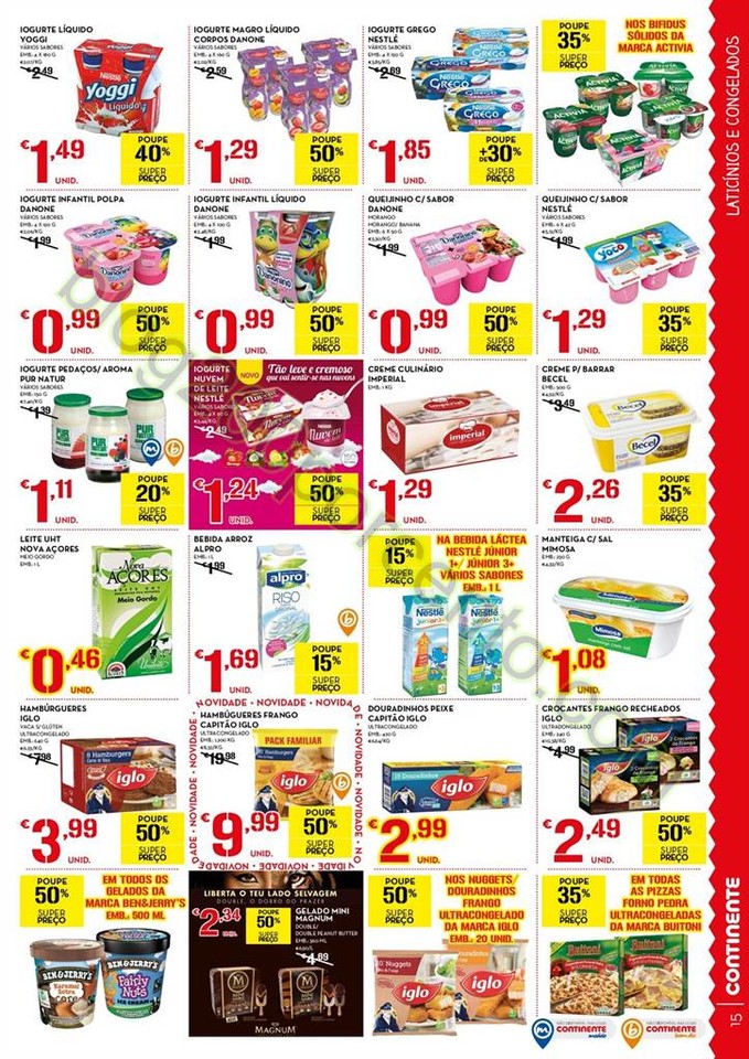 Antevisão Folheto CONTINENTE promoções de 29 ma