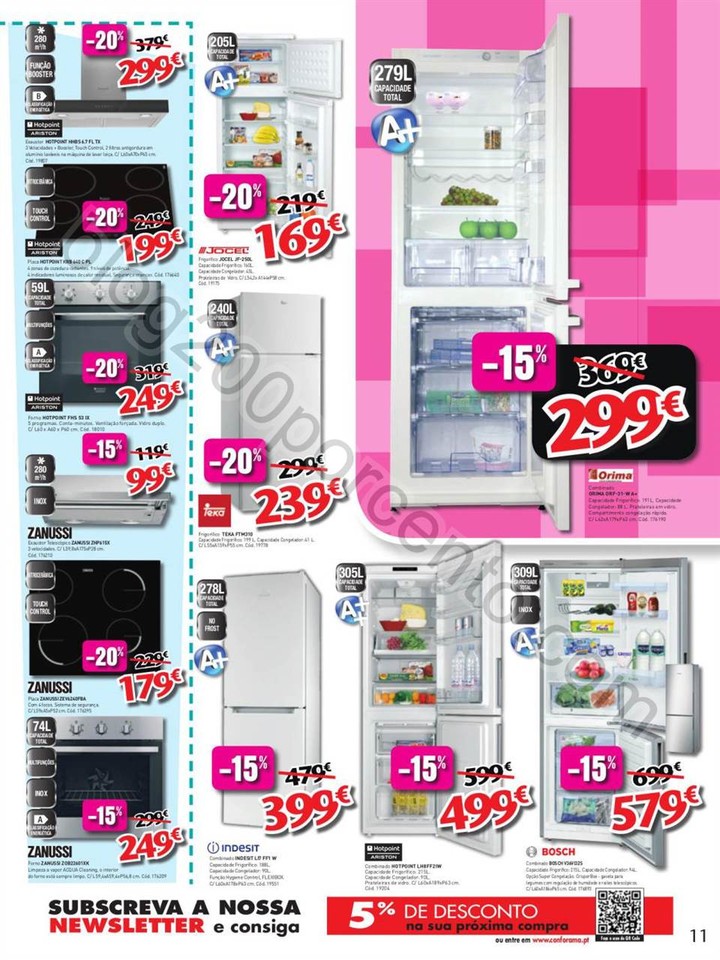 Novo Folheto CONFORAMA promoções de 8 a 29 setem