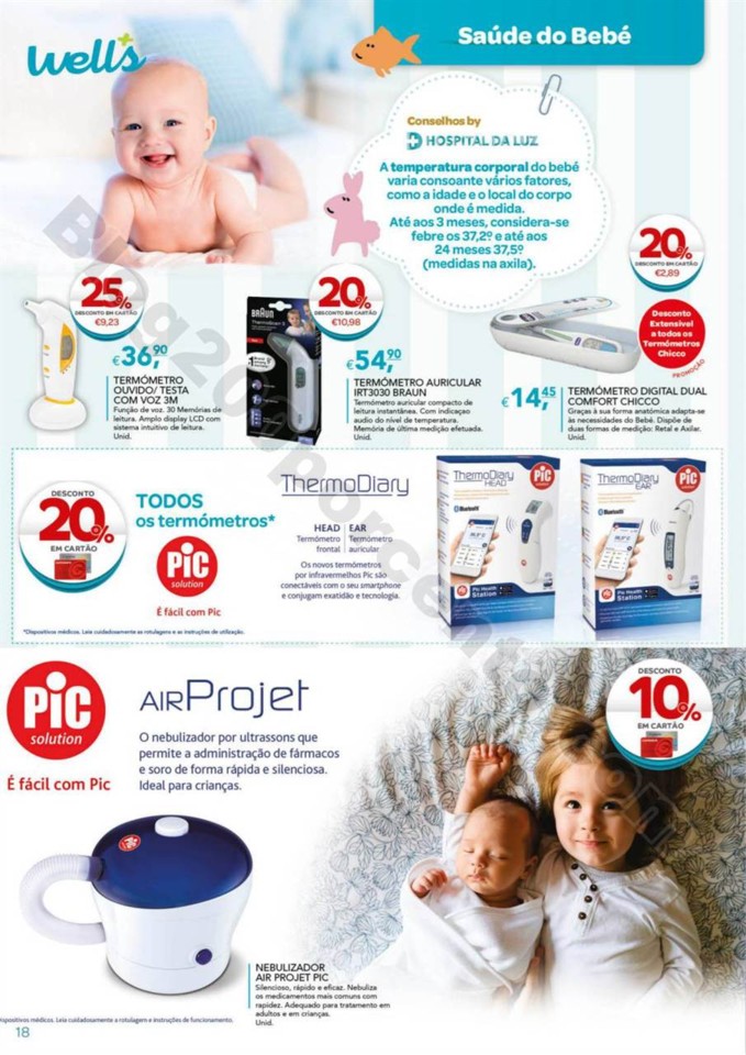 Antevisão Folheto WELLS Bebé promoções de 9 ja