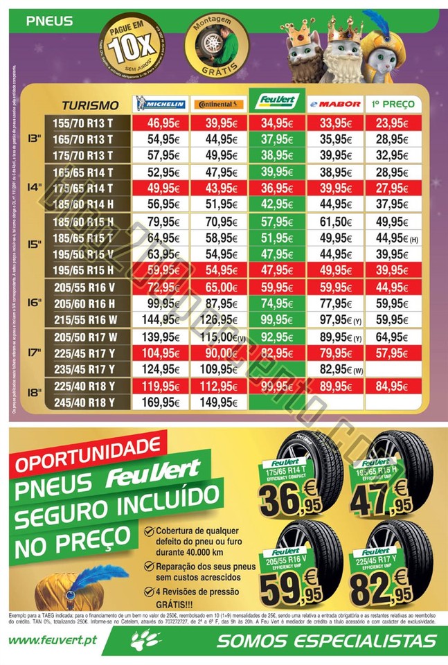 Antevisão Folheto FEU VERT Promoções de 30 nove