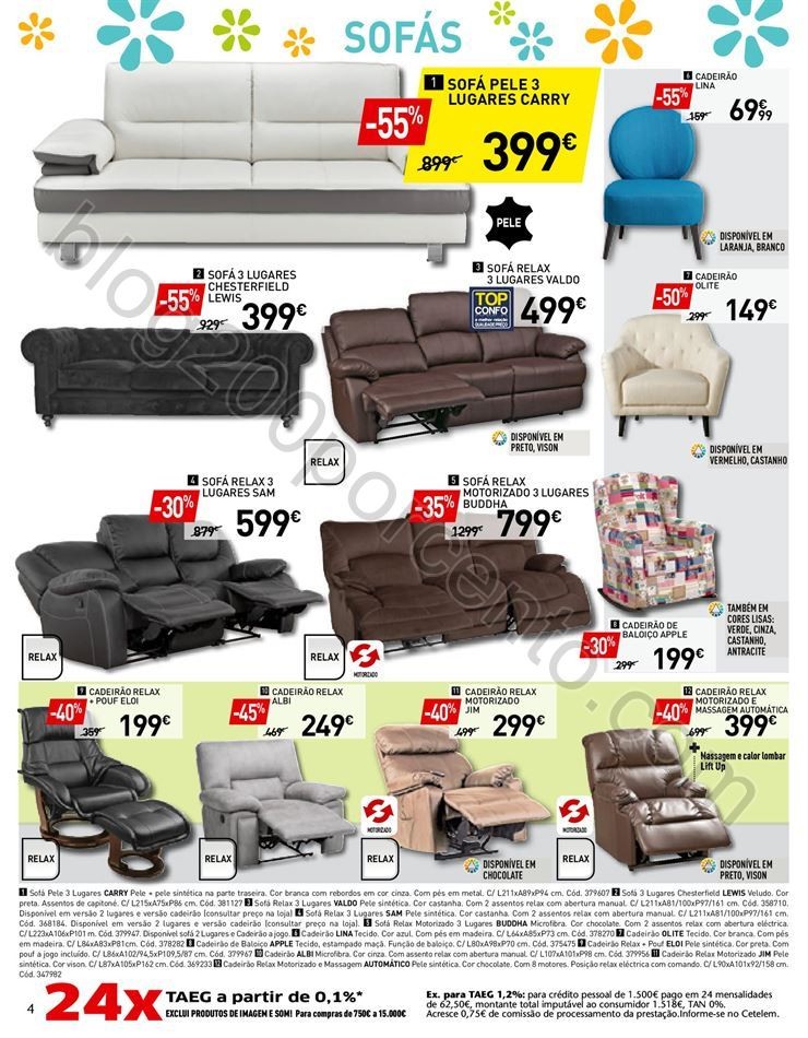 Antevisão Folheto CONFORAMA Promoções de 6 abri