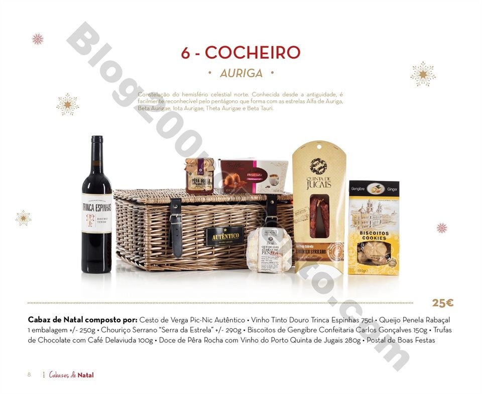 Antevisão Folheto CONTINENTE Cabazes de Natal 201