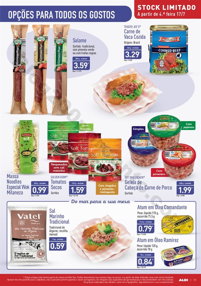 Antevisão Folheto ALDI Promoções a partir de 17