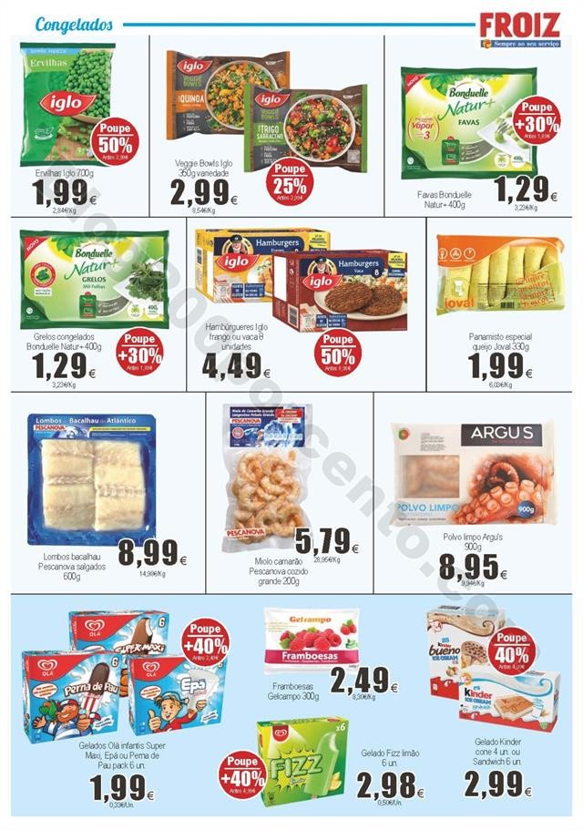 Antevisão Folheto FROIZ Promoções de 16 maio a 
