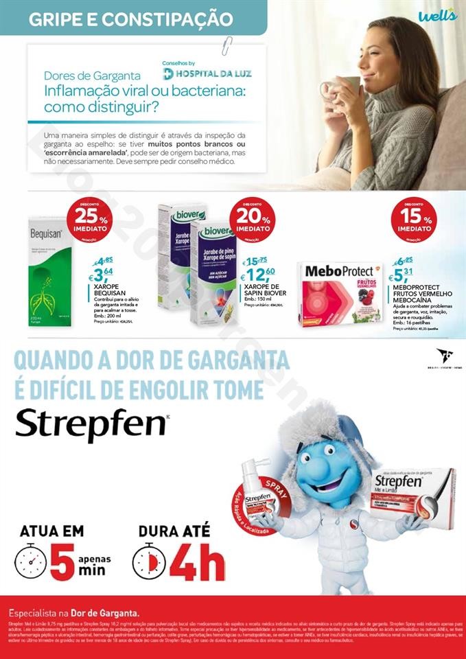 Antevisão Folheto WELLS Inverno Promoções de 12