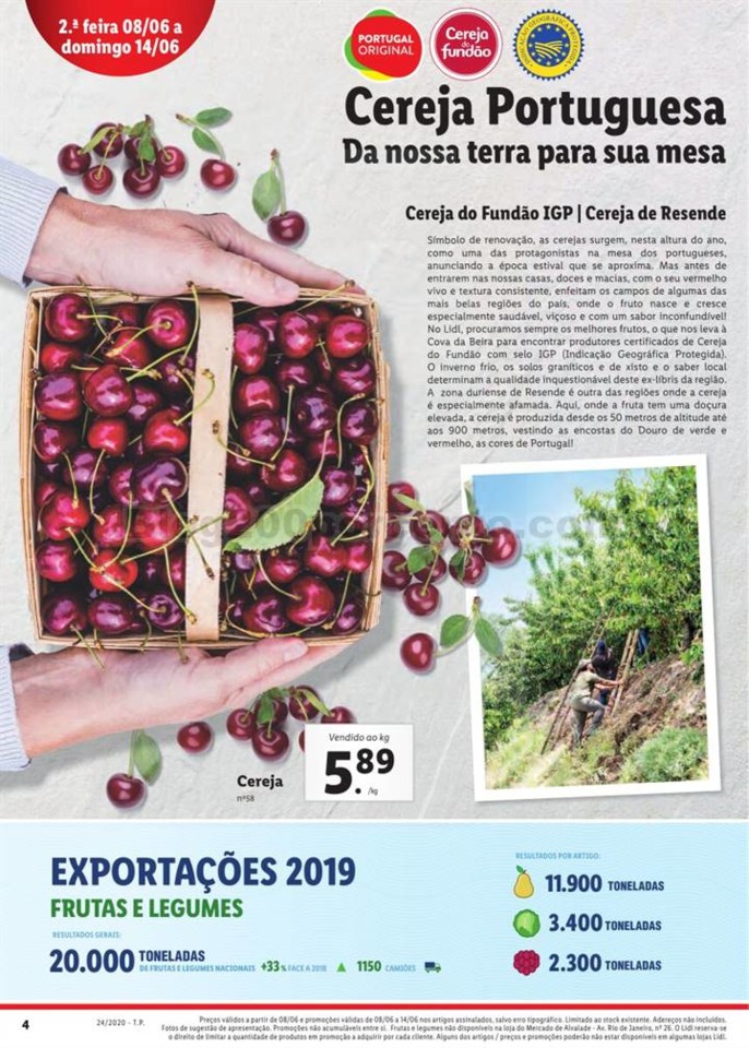 Antevisão Folheto LIDL Promoções de 8 a 14 junh