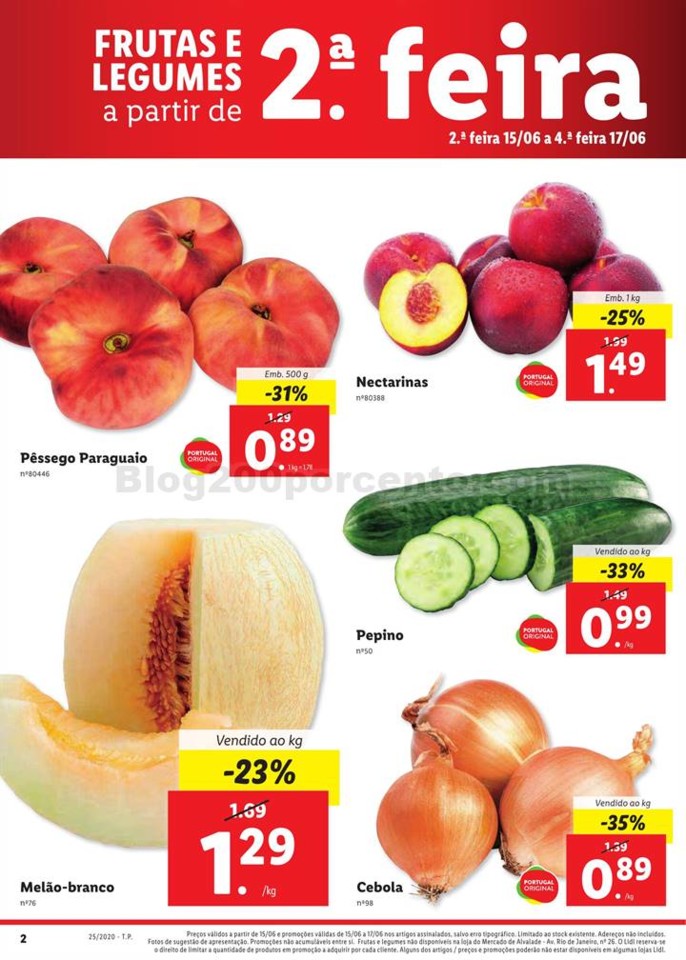 Antevisão Folheto LIDL Promoções de 15 a 21 jun