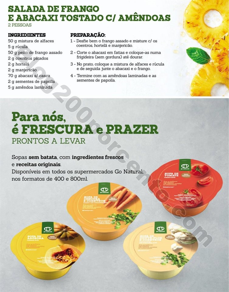 Antevisão Folheto GO NATURAL Promoções de 7 a 2