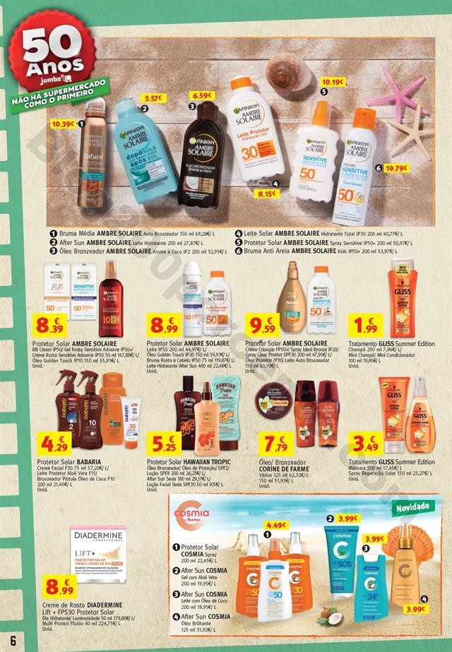 Antevisão Folheto JUMBO 50º Aniversário Promoç