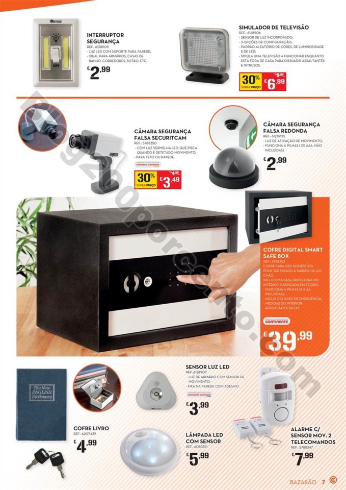 Antevisão Folheto CONTINENTE Bazarão Promoções
