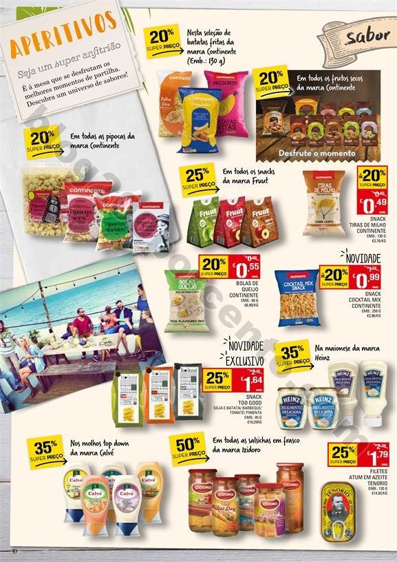 Antevisão Folheto CONTINENTE Mariscos e Cervejas 