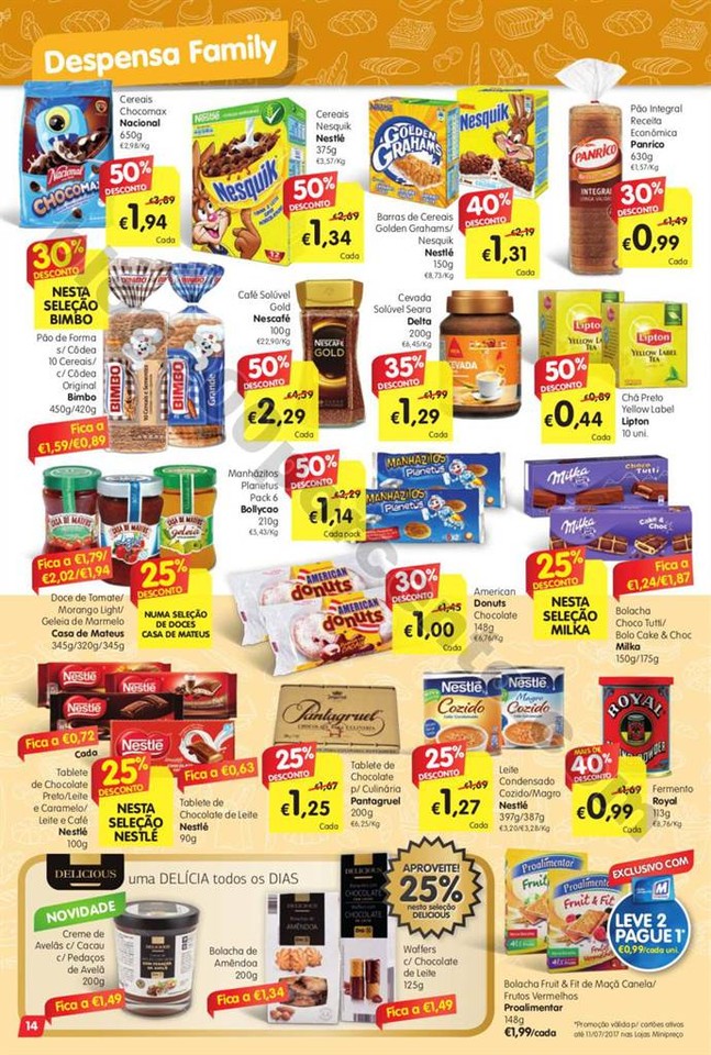 Antevisão Folheto MINIPREÇO Family promoções d