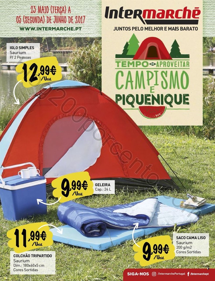 Antevisão Folheto Extra INTERMARCHÉ Campismo de 