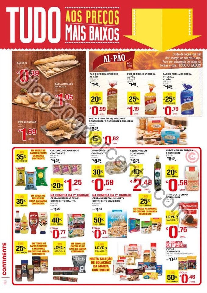 Antevisão Folheto CONTINENTE Promoções de 9 a 1