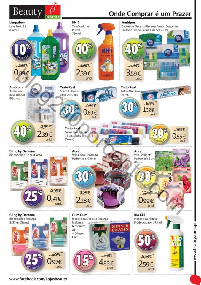 Antevisão Folheto BEAUTY STORES Promoções de 4 