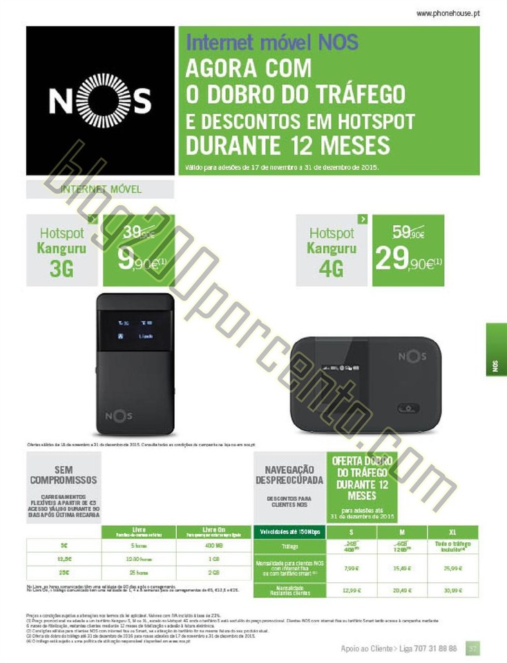 Novo Folheto PHONE HOUSE Natal promoções de 30 n