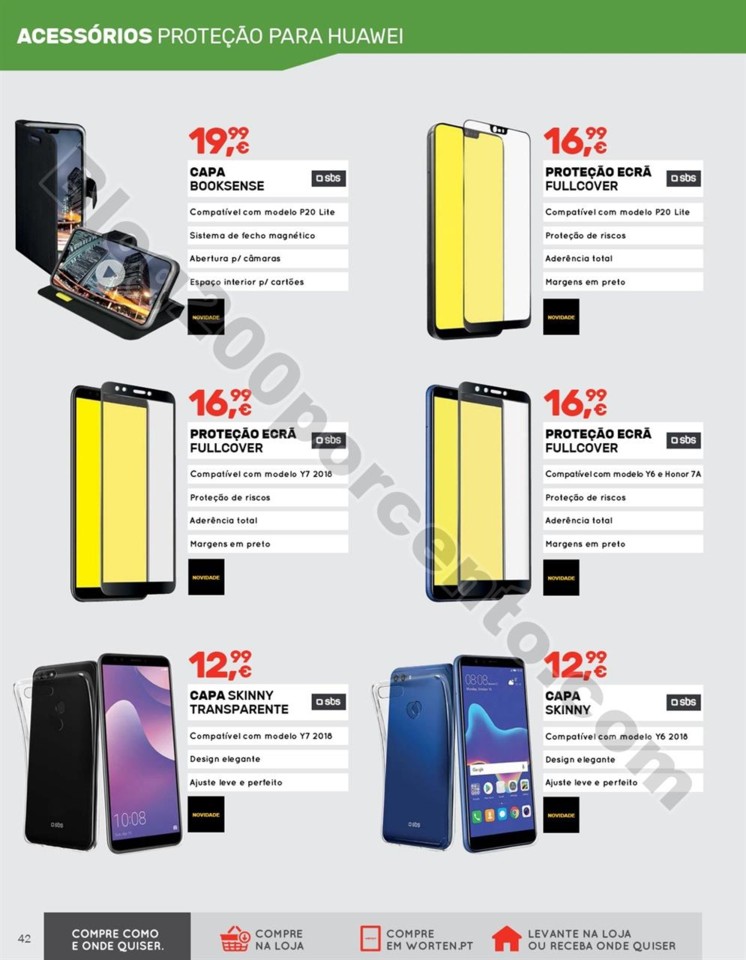 Antevisão Folheto WORTEN Mobile Promoções de 7 