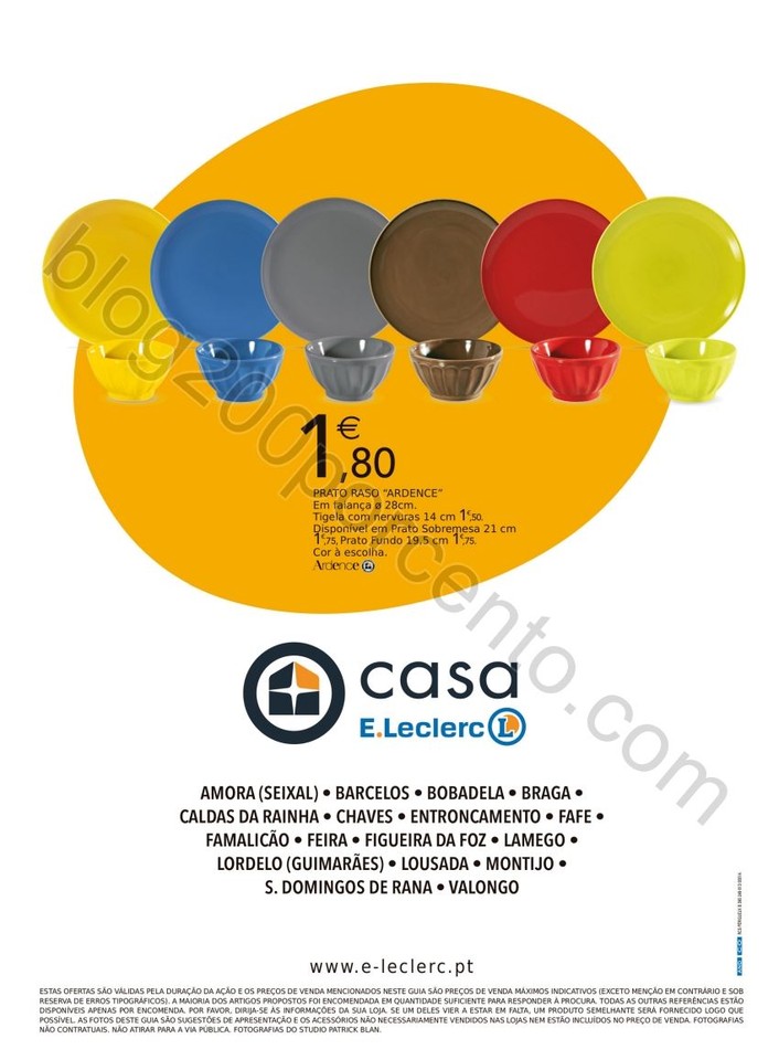 Casa E-LECLERC 2017 promoções até 31outubro p36