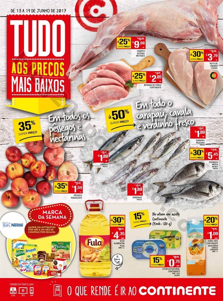 Antevisão Folheto CONTINENTE Promoções de 13 a 