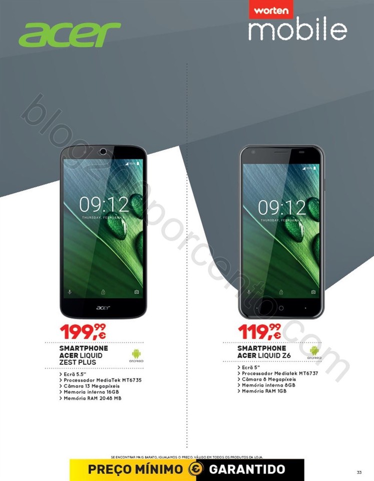 Novo Folheto WORTEN Mobile promoções até 8 feve