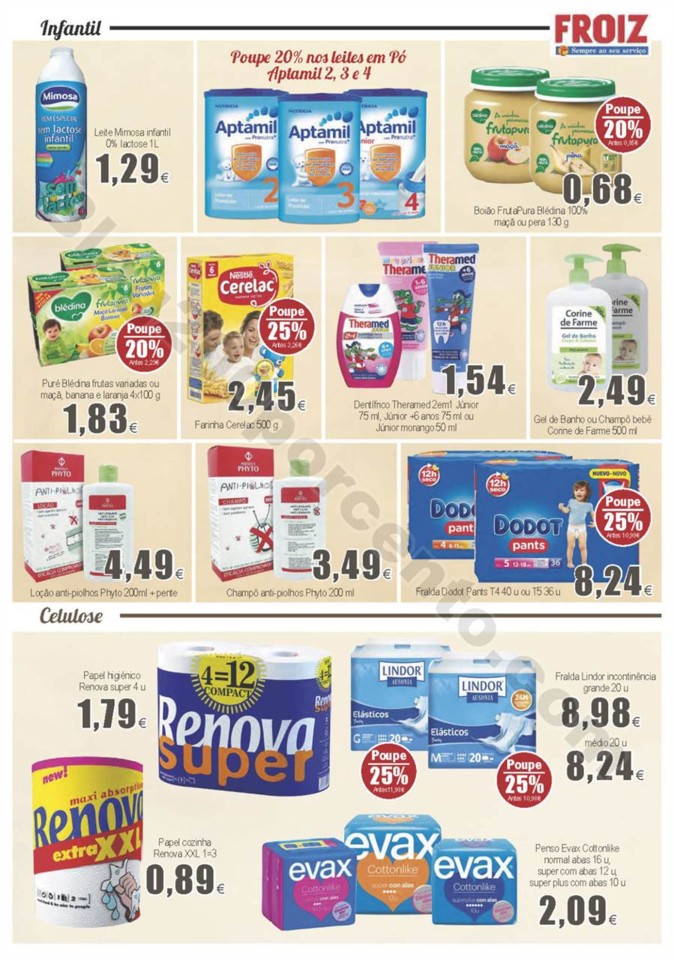 Antevisão Folheto Froiz promoções de 5 a 25 abr