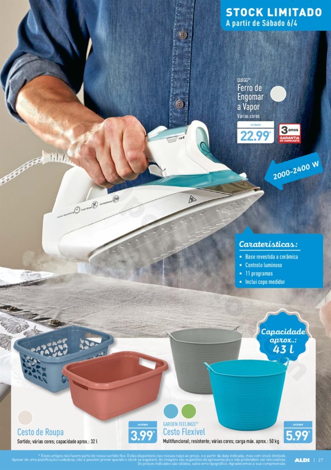 Antevisão Folheto ALDI Promoções a partir de 3 