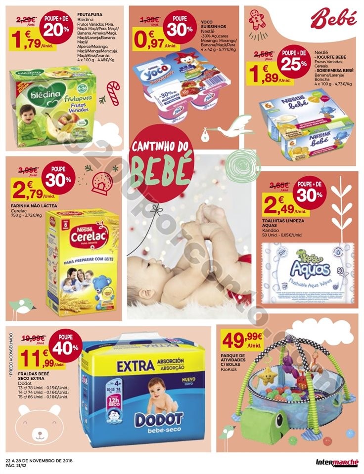Antevisão Folheto INTERMARCHÉ Promoções de 22 