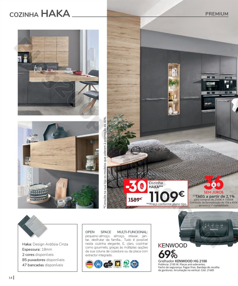 Antevisão Folheto CONFORAMA Cozinhas promoções 
