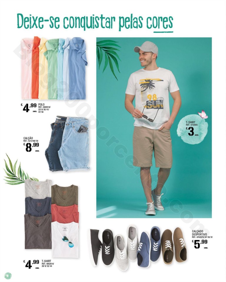 Antevisão Folheto CONTINENTE Moda Primavera promo