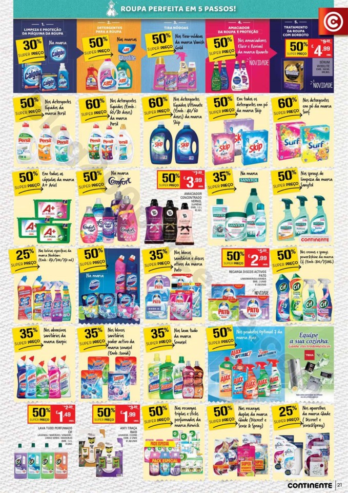 Antevisão Folheto CONTINENTE Promoções de 16 a 